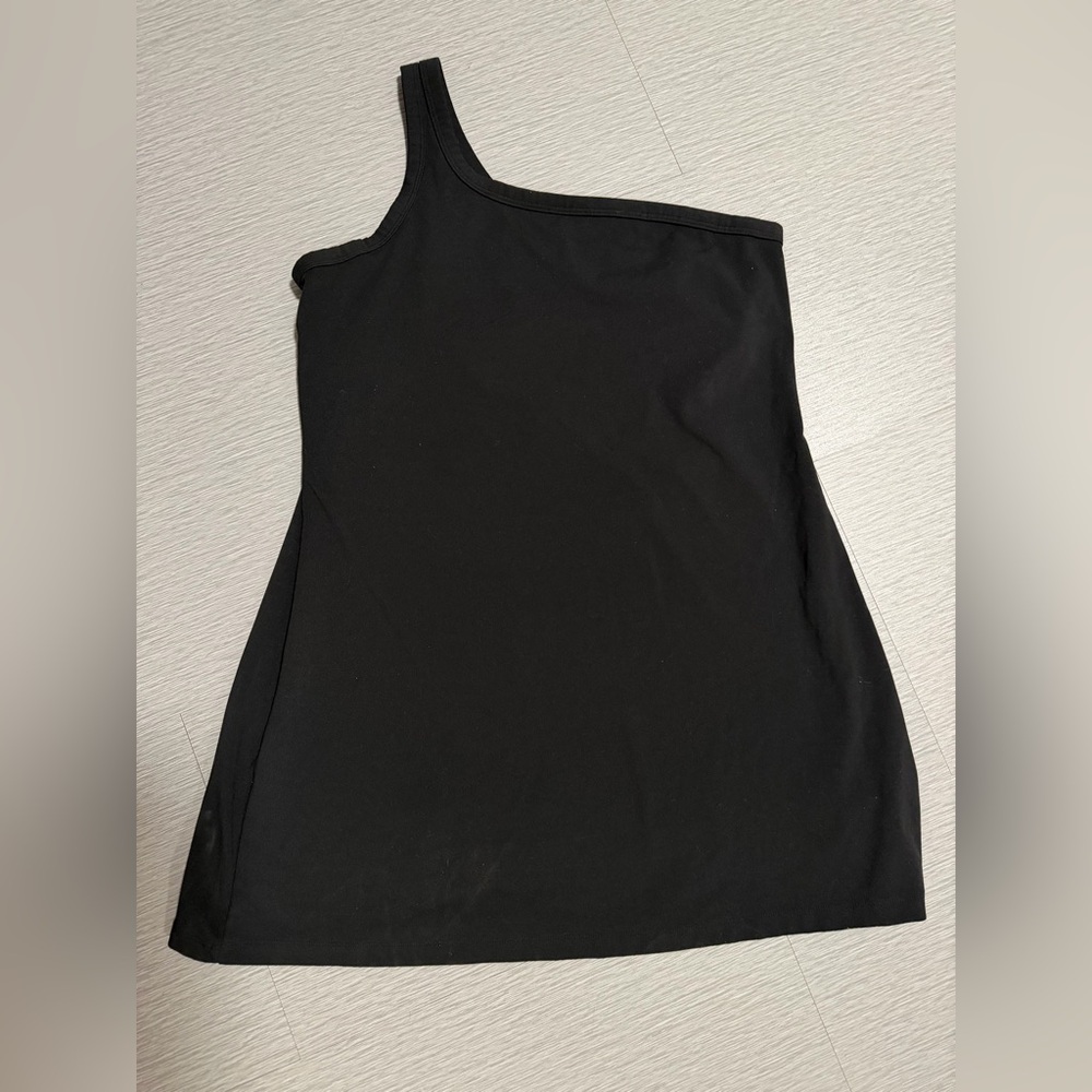 all in motion Black One-Shoulder Dress Large - Picture 2 of 8